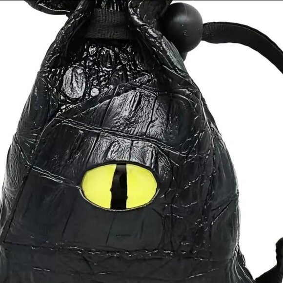 Dragon Eye Travel Dice Bag PU Leather Black Choose Eye Color - Picture 6 of 6